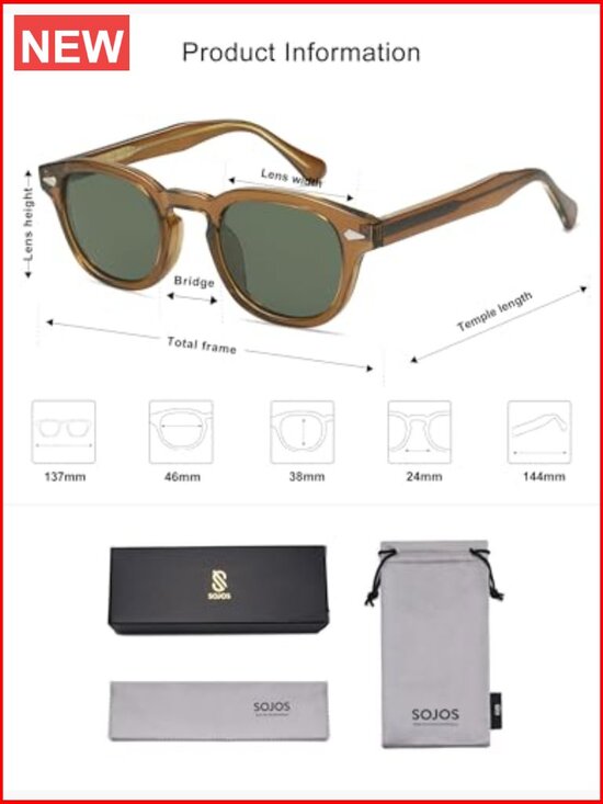 Retro Small Round Sunglasses UV400 Protection Unisex main image 5